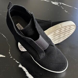 Steve Madden Black Ankle Booties